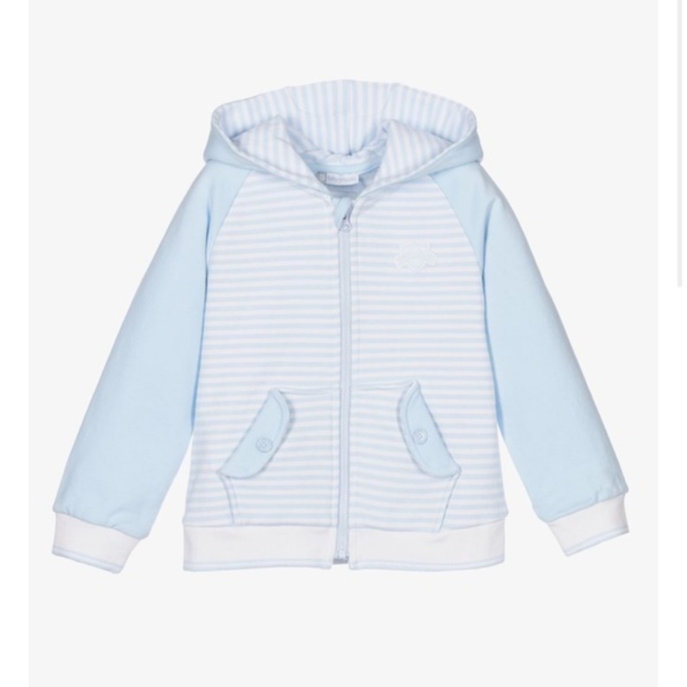 TUTTO PICCOLO Boy’s Toddler Zip Up Sweatshirt NWT Sz 3t